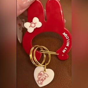 My melody Key holder accessory / connector - NWT